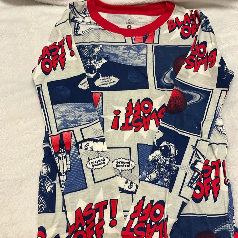 NWT Petit Lem Astronaut PJs - size 8 - Picture 2 of 7